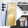 Hot Selling S25Ultra 16+1TB Qudad Core Android Phone with Face Recognition& HD Screen Cellphone Android 15 4g 5g Mobile Phones