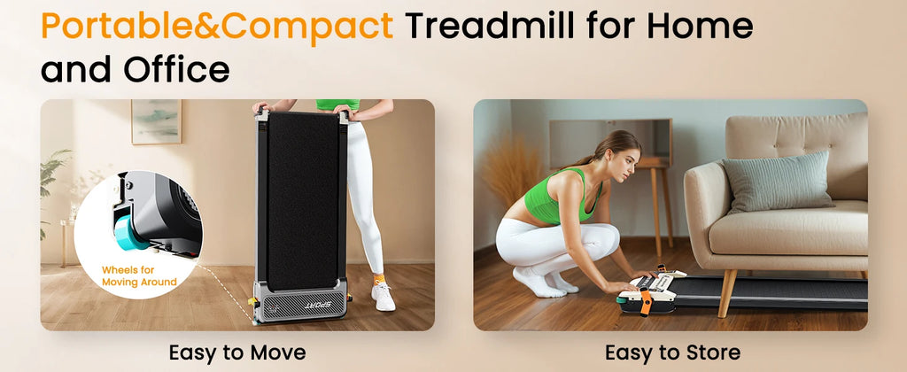 EU Stock Foldable Electric Treadmill for Home Use New Design Under Desk Walking Pad with Manual Incline Dropshipping Cheap