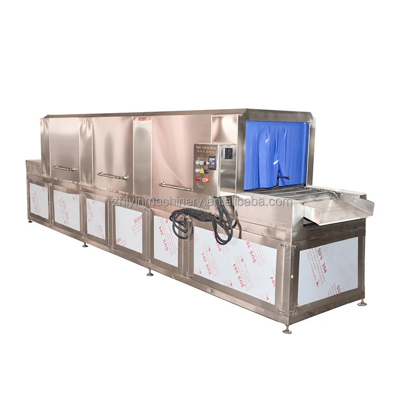 Logistics Turnover Basket Cleaning Machine High-Pressure Spray Seafood Box Cleaning Chicken Cage Cleaning Washing Machine