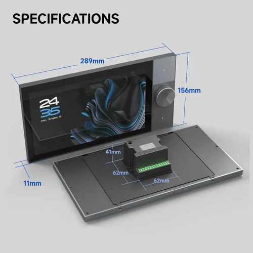 10.1-Inch Smart Home Living Hub Advanced Background Music Player IPS Android OS Offline Device Control Support Smart Home Kits