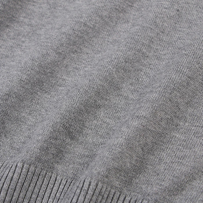 2025 New Autumn 1-8Yrs Baby Boys Girls Pure Color Casual Loose Pullovers Sweaters Kids Sweaters Knitted Bottoming Boys Sweaters