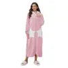Free Shipping Womens Mens Hooded Loungewear Gown Lovey Blanket Wearable Blanket Hoodie Oversized
