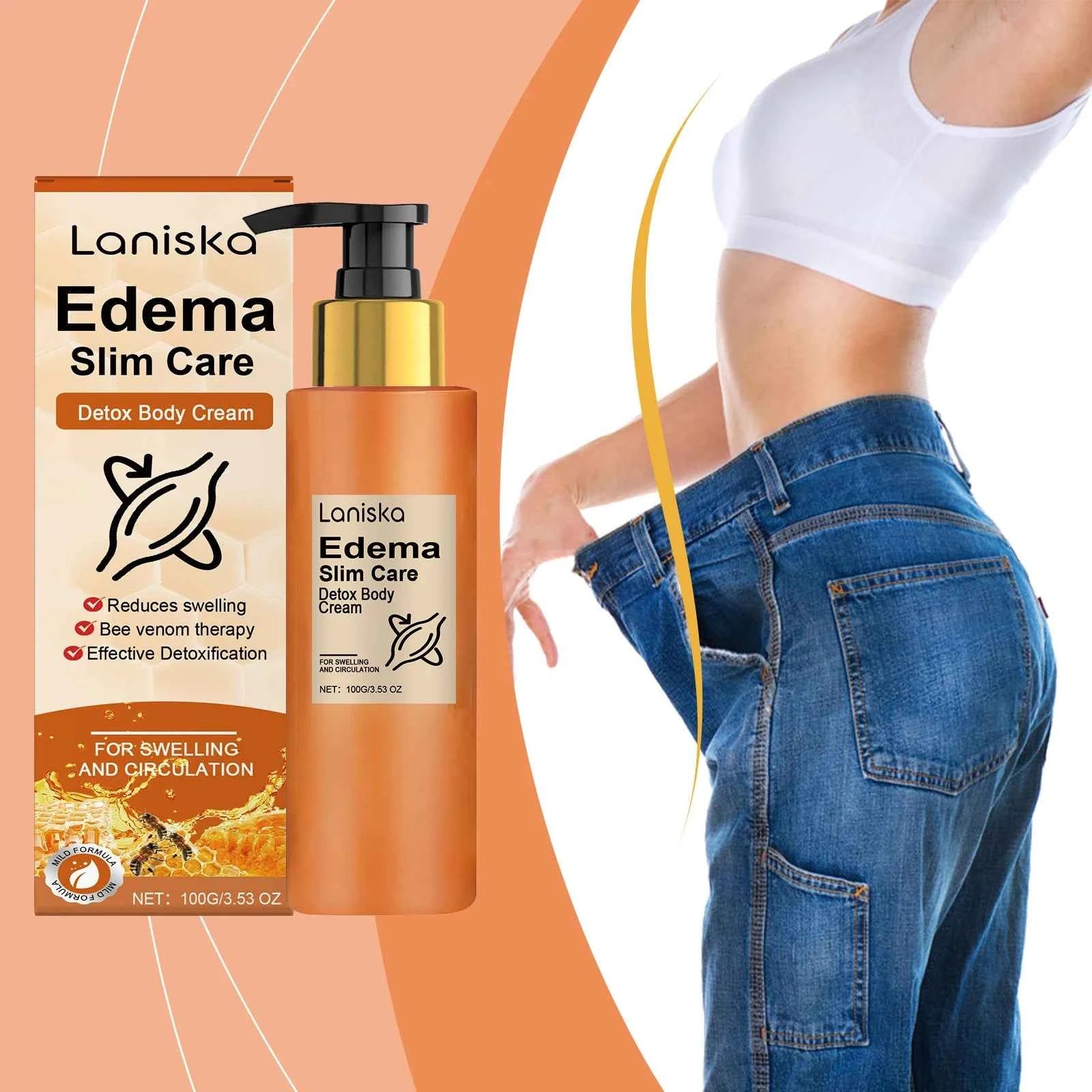 Laniska Daily Lift Moisturizing Body Cream Firming Skin Nourishing Cream with Improved Circulation Body Care Cream