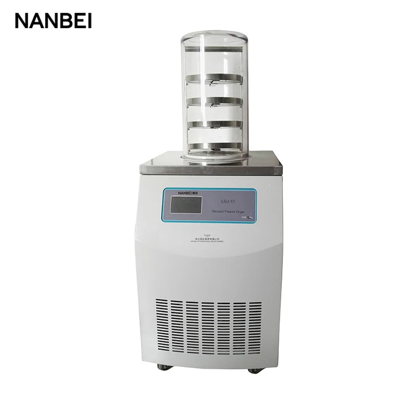 NANBEI Pre-freezing Function Bench Top Home Commercial Mini Lab Vacuum Drying Food Freeze Dryer Machine Price