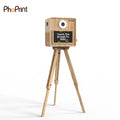 Portable Touch Screen Light Weight Instant Printing Dslr Vintage Photo Booth Machine for Party