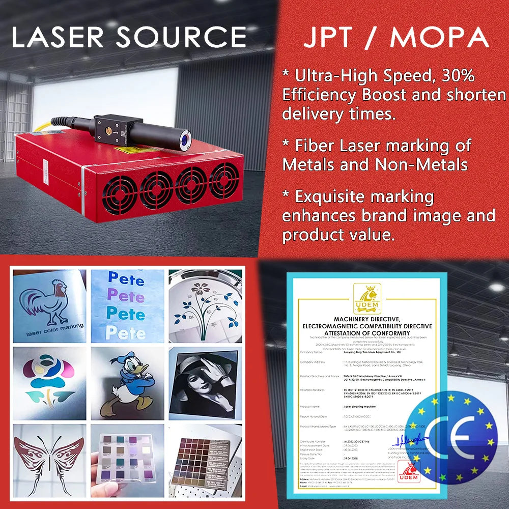 2026 New Split Fiber Laser Engraver | Fully Lightburn Compatible | 60W MAX for Metal & Plastic