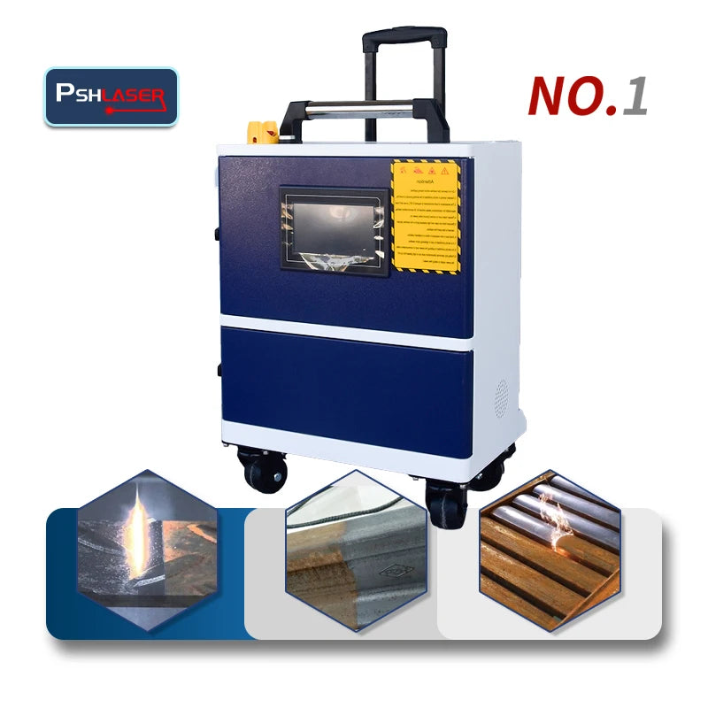 Laser Cleaning Machine Industrial 3000w Pulsed Laser Cleaning Machine for Sale