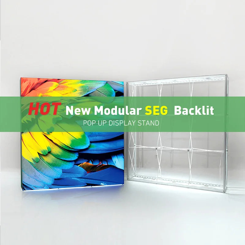 10ft LED Box Light Backlit Pop up Trade Show Display
