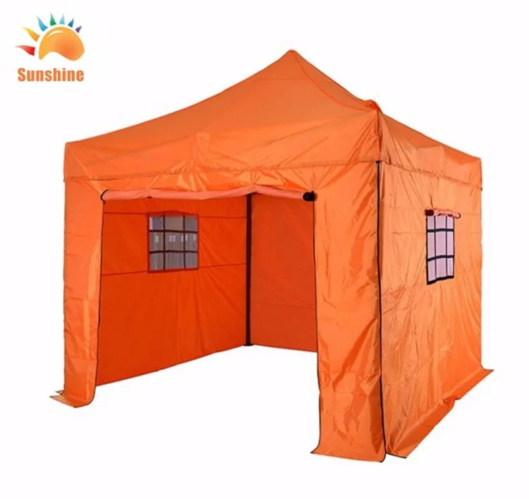Sunshine Source's Retractable - Frame Large Tents for Outdoor Competitions