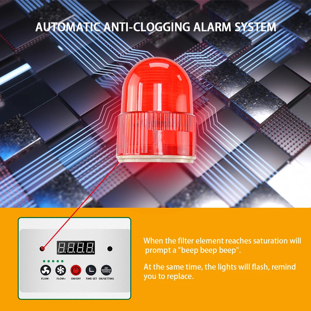 150W HEPA Fume Extractor Dtf Smoke Purify Laser Dust Collector Diy Beauty Salon Equipment for Vacuum Cleaner