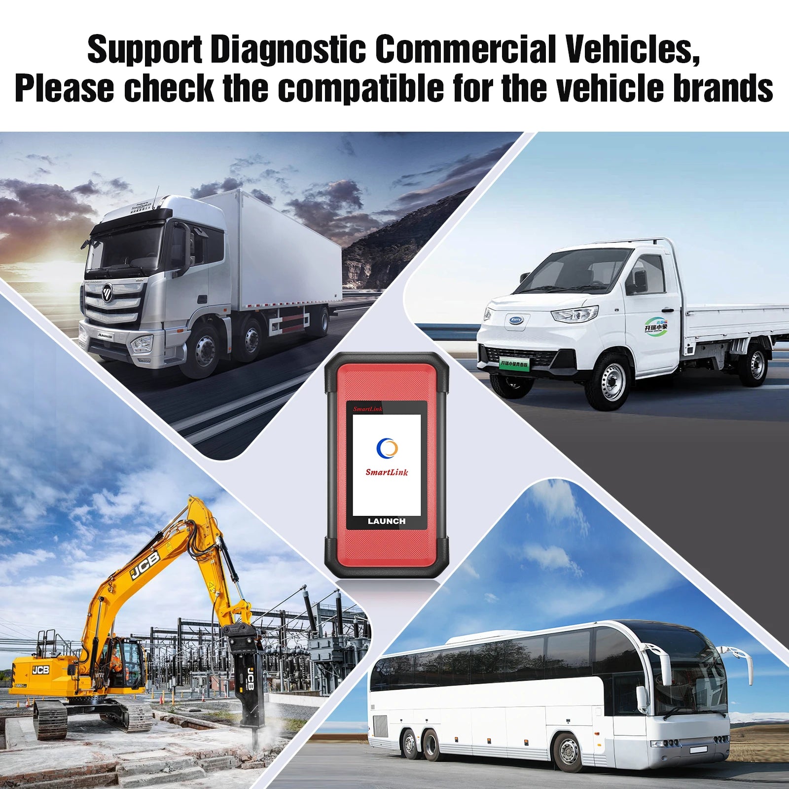 Launch X431 SmartLink C 24V Heavy Duty Truck Module for Machinery Commercial Vehicles Diagnostic