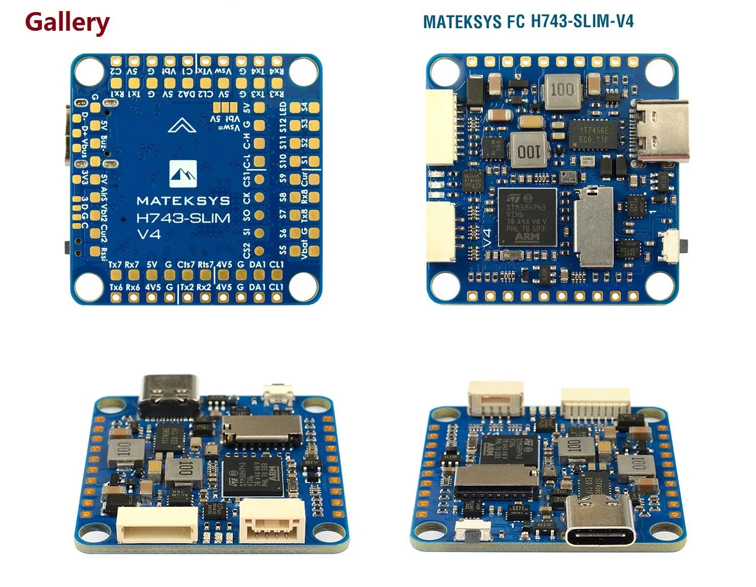 2026 MATEKSYS MATEK H743 SLIM V4 FC Matek H743 SLIM V4 Flight Control for FPV Racing Drone Accessories