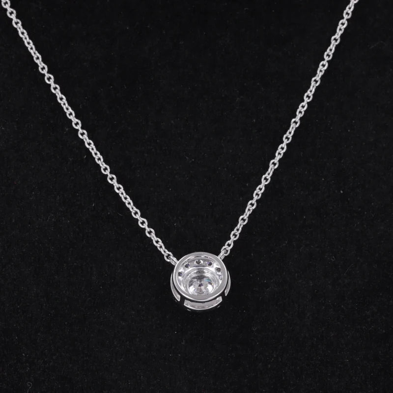 0.5ct IGI Certified Fine Jewelry Starsgem DEF VVS VS CVD HPHT Cut Lab Diamond Pendant 10k 14k 18K Solid Gold Women's Necklace