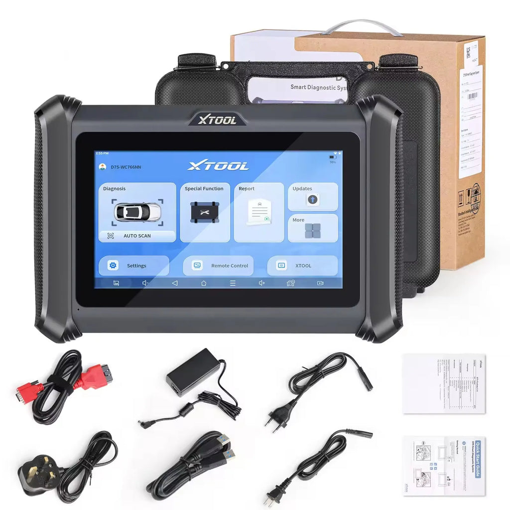 2024 XTOOL D7S OBD2 Car Automotive All System Diagnostic Tool  ECU Coding Key Programmer Auto Vin with 36+ Reset Function