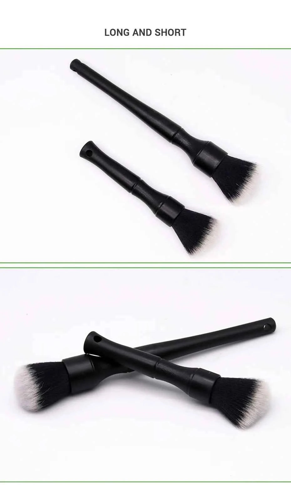 Car Wash Car Detailing Brush Car Dashboard Cleaning Tools Air Outlet Cleaning Brushes for Auto Interior Cleaning Accessories