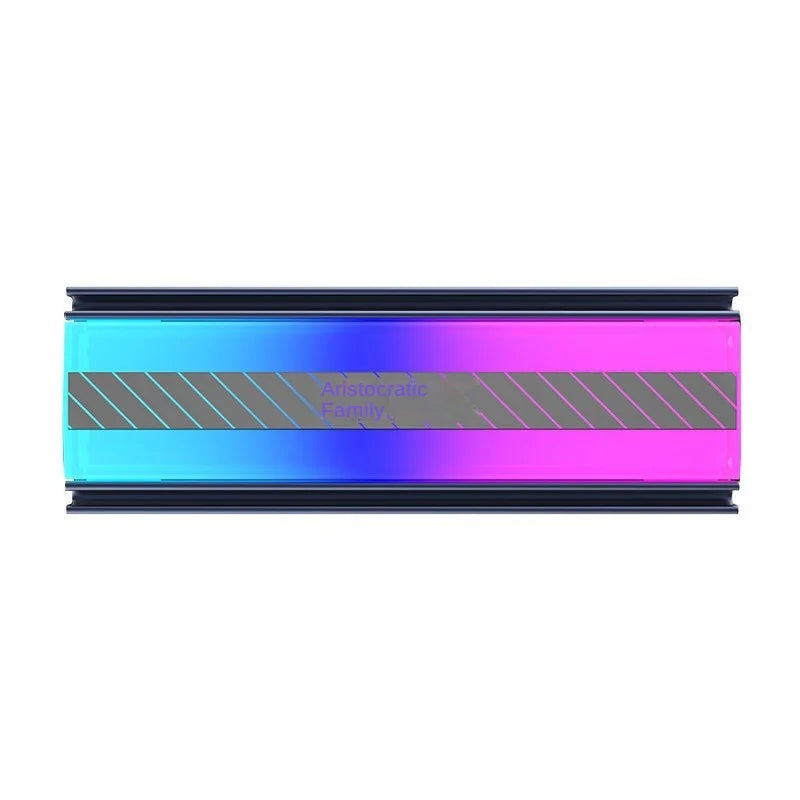 TEUCER M.2 NVME SSD Heatsink Cooler 2280 Aluminum Solid State Disk Drive Radiator for Desktop PC & PS5 Computer Case Application