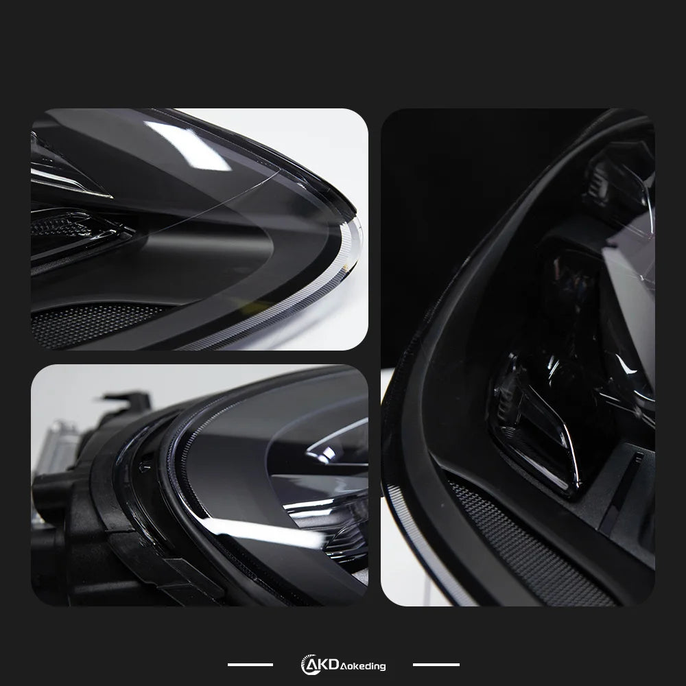 Car Styling Head Lamp for Porsche Cayenne LED Headlight Projector Lens 2011-2018 Dynamic Signal Front Drl Automotive Accessories