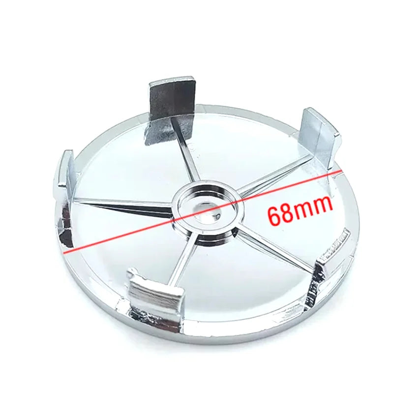 Customized ABS Outer Diameter 68mm Inner Diameter 65mm Blank Universal Hub Cap Modified Hub Cap Center Cover Accessories