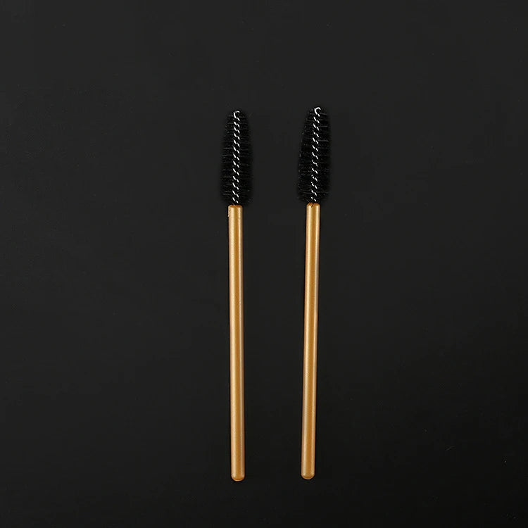 50Pcs Eyelashes Extension Disposable Makeup Eyebrow Brush Mascara Wand Applicator Eye Lashes Cosmetic Brush Set Makeup Tool