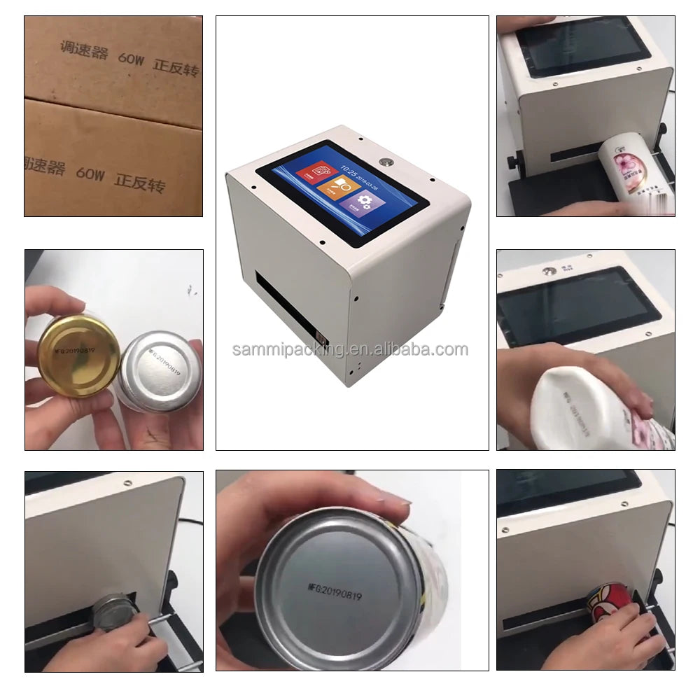 Small Business Small Size Light Weight Production Date Expiry Date Inkjet Printing Machine