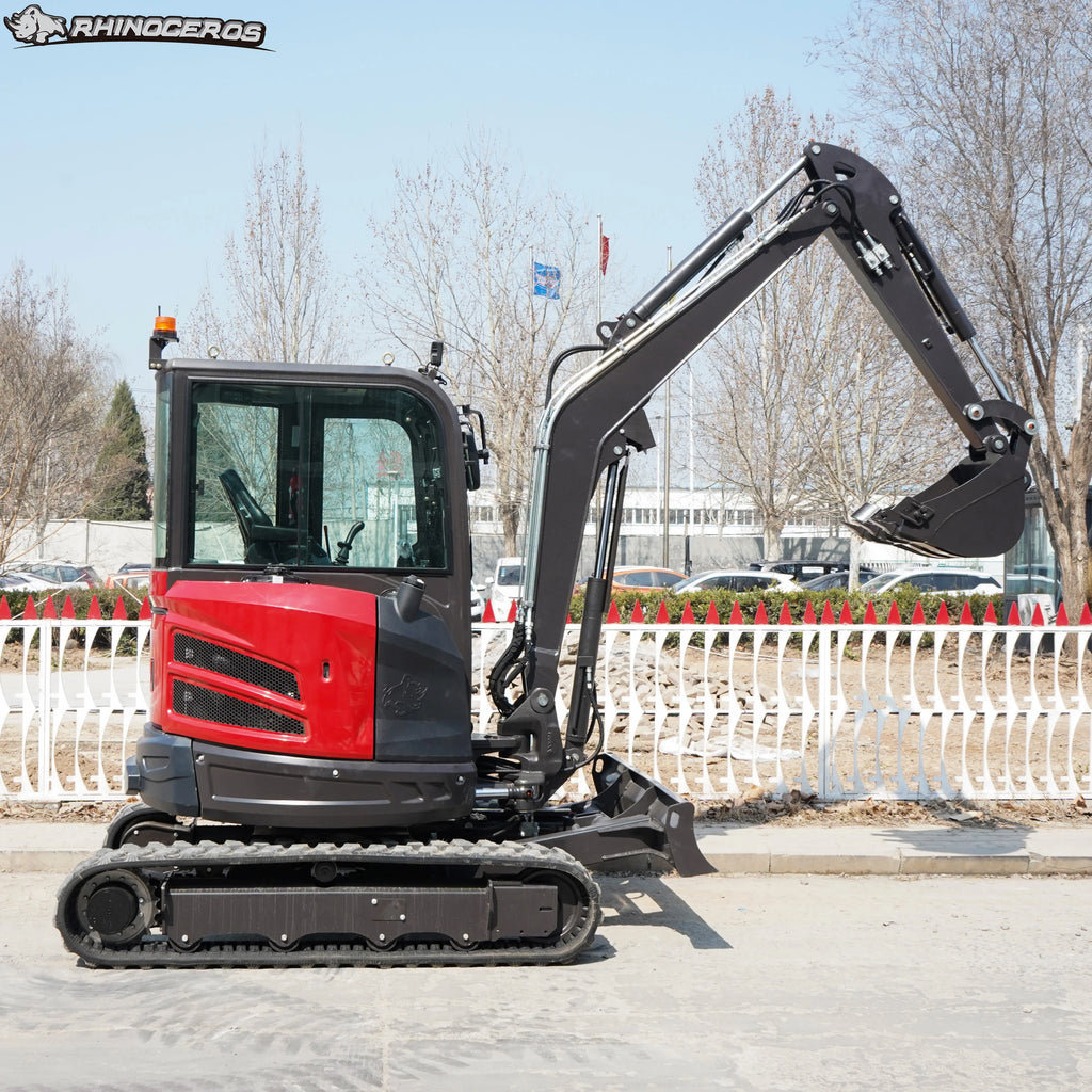 Rhinoceros XN35PRO Zero Tail Crawler Mini Excavator 3.5 Ton Tracked Digger Compact Construction Machine