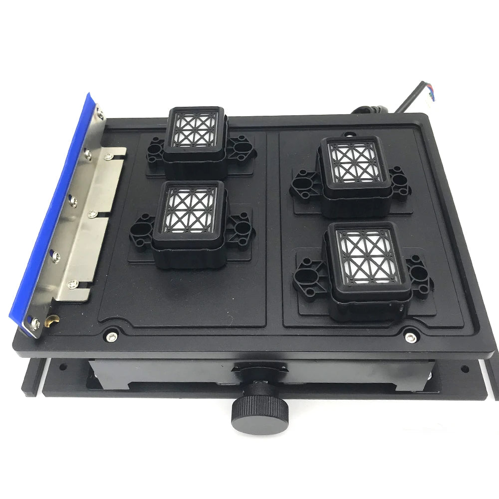 I3200 4 Head Frame 4720 Head Plate Holder Staggered Metal Bracket for   4 Printhead Inkjet Printer I3200 Printhead