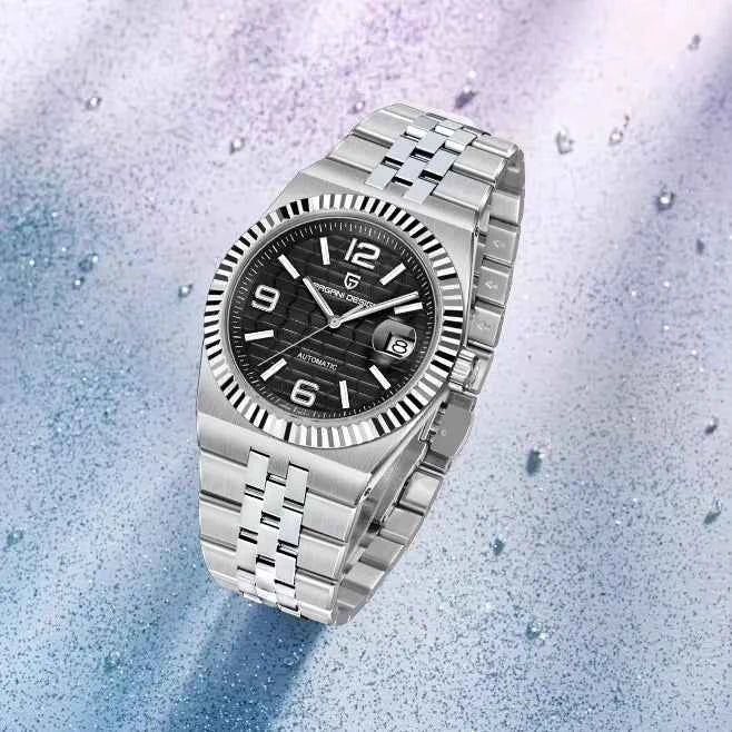 Pagani Design PD-YS027 Automatic Mechanical Stainless Steel Male Wristwatch Sapphire Glass Top Brand Luxury Men Watch Gift.