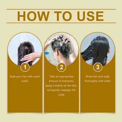 OUHOE Protein Volumizing Moisturizing  Repairing Nourishing Dry Hair And Oil Control Shampoo