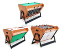 Factory Wholesale Promotion Price Rotating 3-in-1 Multi-Billiard Pool Air Hockey Soccer Game Table Full Set Accessories