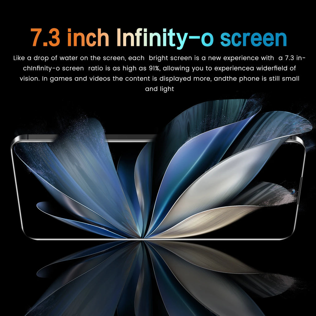 2025 Newest Fold Design S25 Ultra+ Android 5G Smartphone High Quality Screen High Dual SIM GPS Flip 24 Cell Mobile Phone
