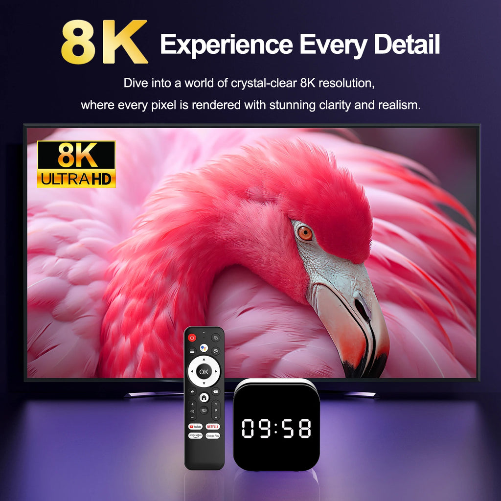 Hot Selling H96 Max TV Box 2025 Factory Original Allwinner H728 Media Player 8K UHD Android 14 Set Top Box