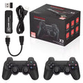 2025 Best Selling Low Price X2 Plus 4K HD TV Game Box Game Stick Video Band 2.4G Wireless Controller 40000 Games