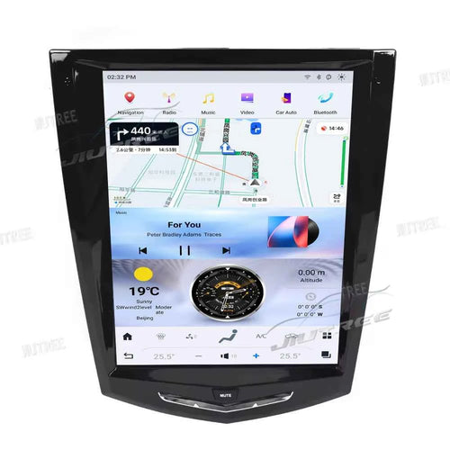 12.1 Inch Android 13 For Cadillac ATS CTS SRX 2013-2018 Car Radio GPS navigation Vertical Screen Video Android Multimedia Player