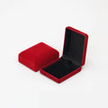 Wholesale Pendant Necklace Chain Storage Package Gift Box Soft Black Blue/Red/Velvet Casket Long Earrings Jewelry Organizer Box