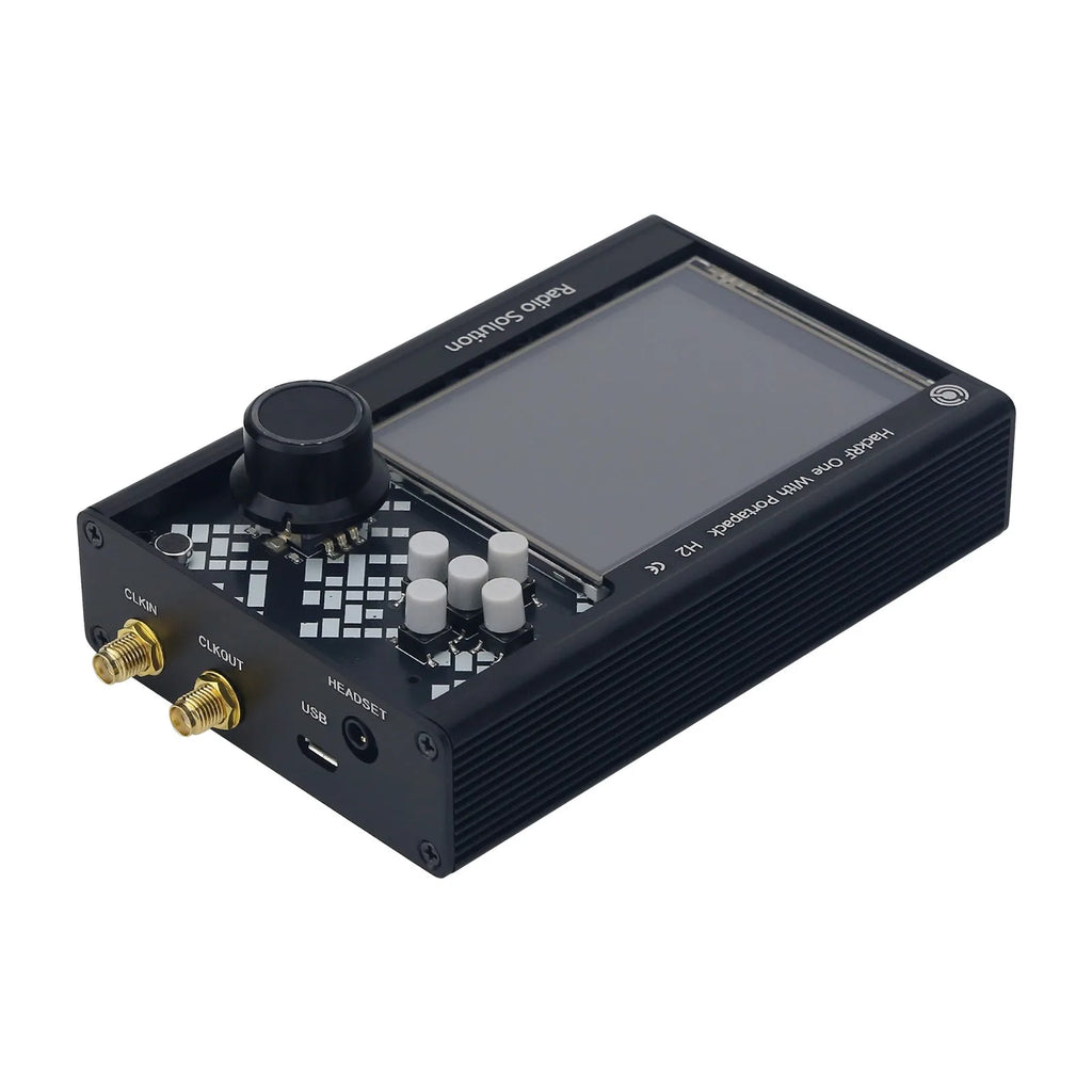 HamGeek 1MHz-6GHz HackRF One R10 V2.0.x + Portapack H2M with Metal Shell + 5 Antennas + USB Cable + LNA