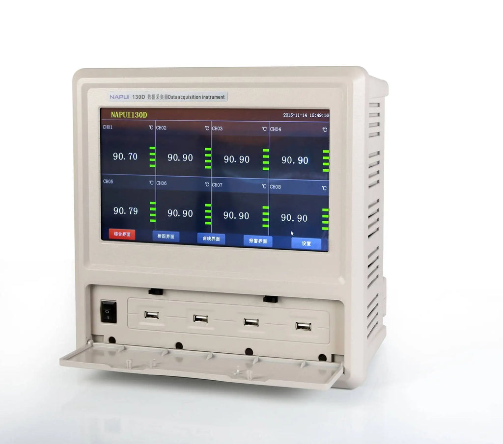 NAPUI 130D Customizable Indoor Plastic Universal High Accuracy Temperature Recorder Controller Current Measurement OEM/ODM