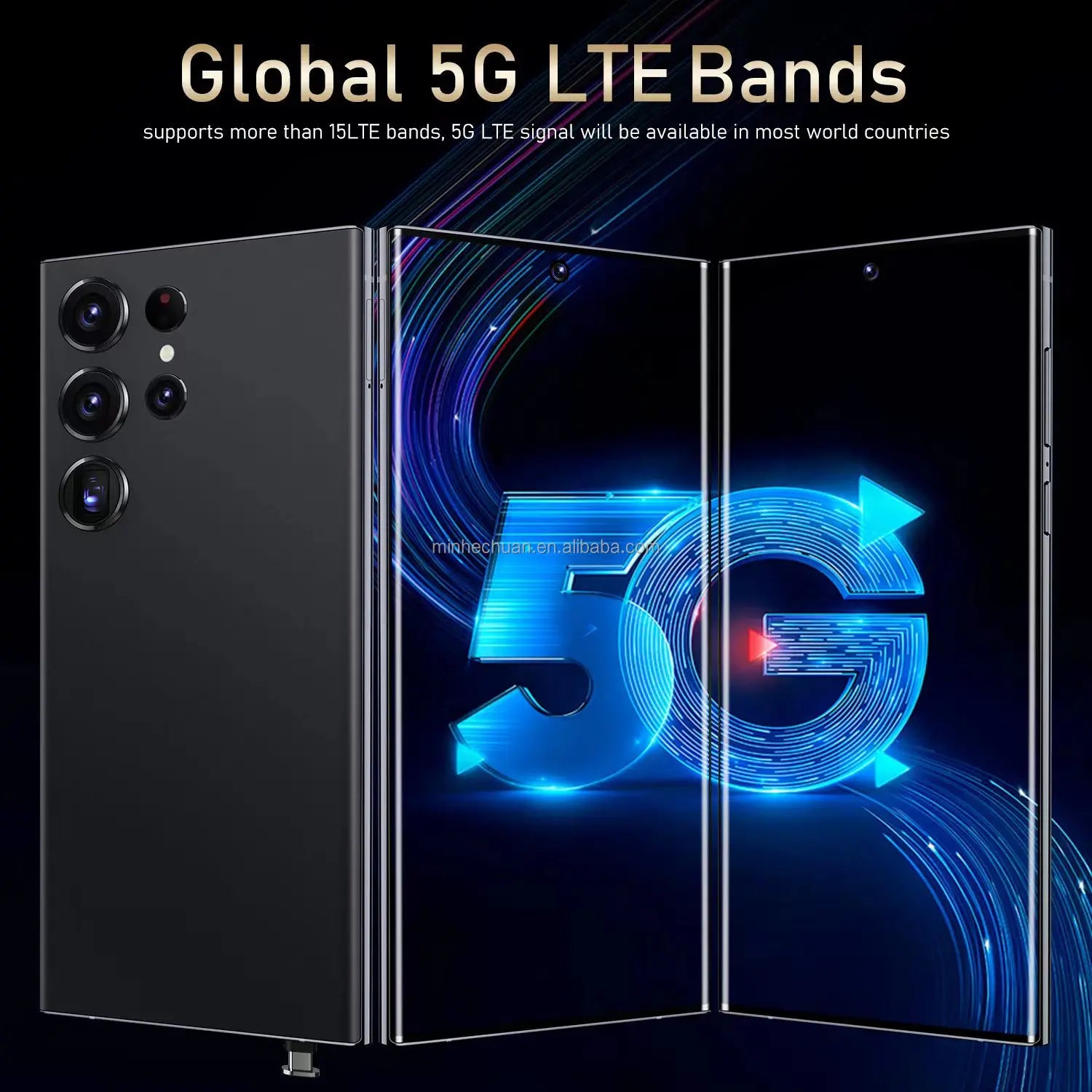2024 Original Android 13 S24 ultra Phone Smartphone 16+1TB Mobile Phone Cell Gaming Phone 4G&5G 7.3 Inches Smartphone