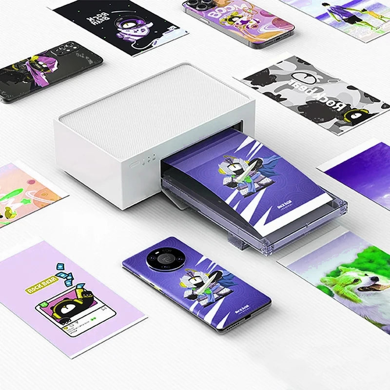 New Desk Printer for Mobile Phone Case, DIY Machine, Back Sticker Printer