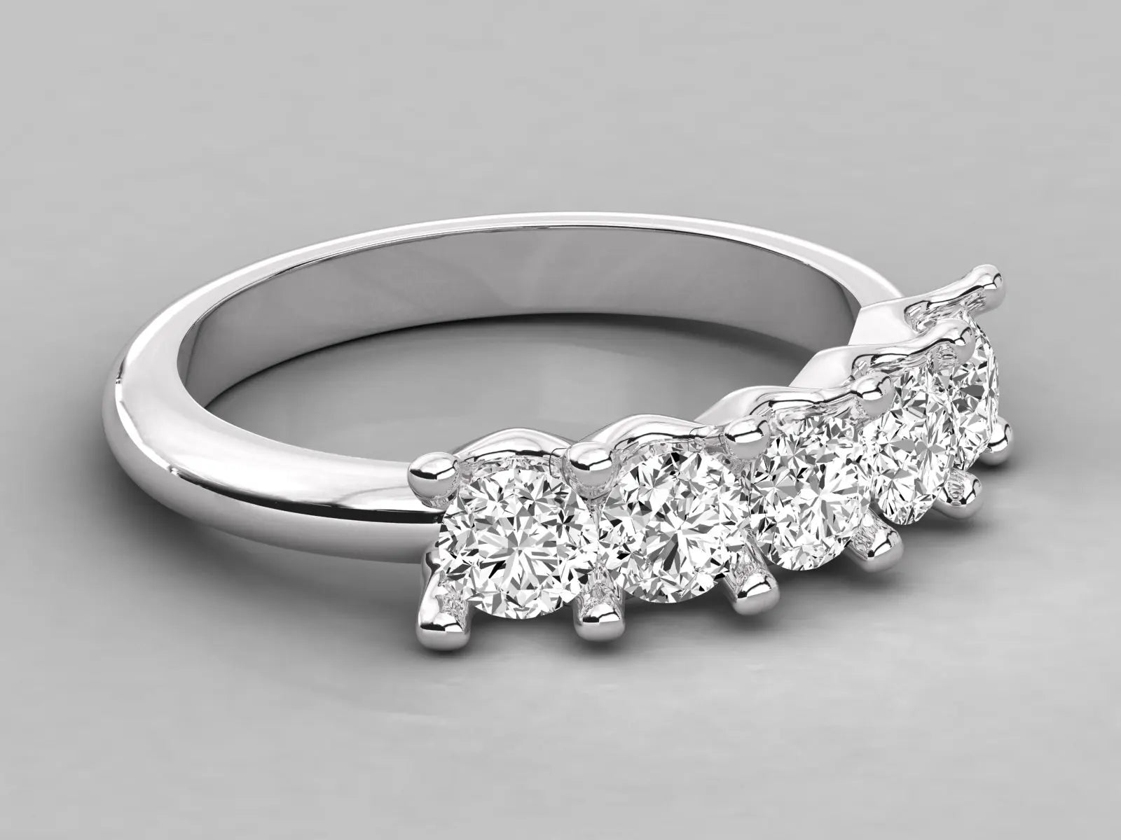 Super Selling High Quality Natural Stone Certified Solitaire Diamond Ring Trendy Third Party Certified Women's Wedding KRISHNAM