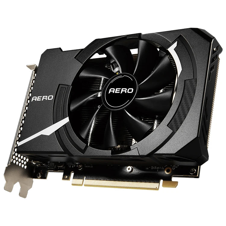 Used MSI GeForce RTX 3050 AERO ITX 8G Gaming Graphics Card Support Mini ITX Case