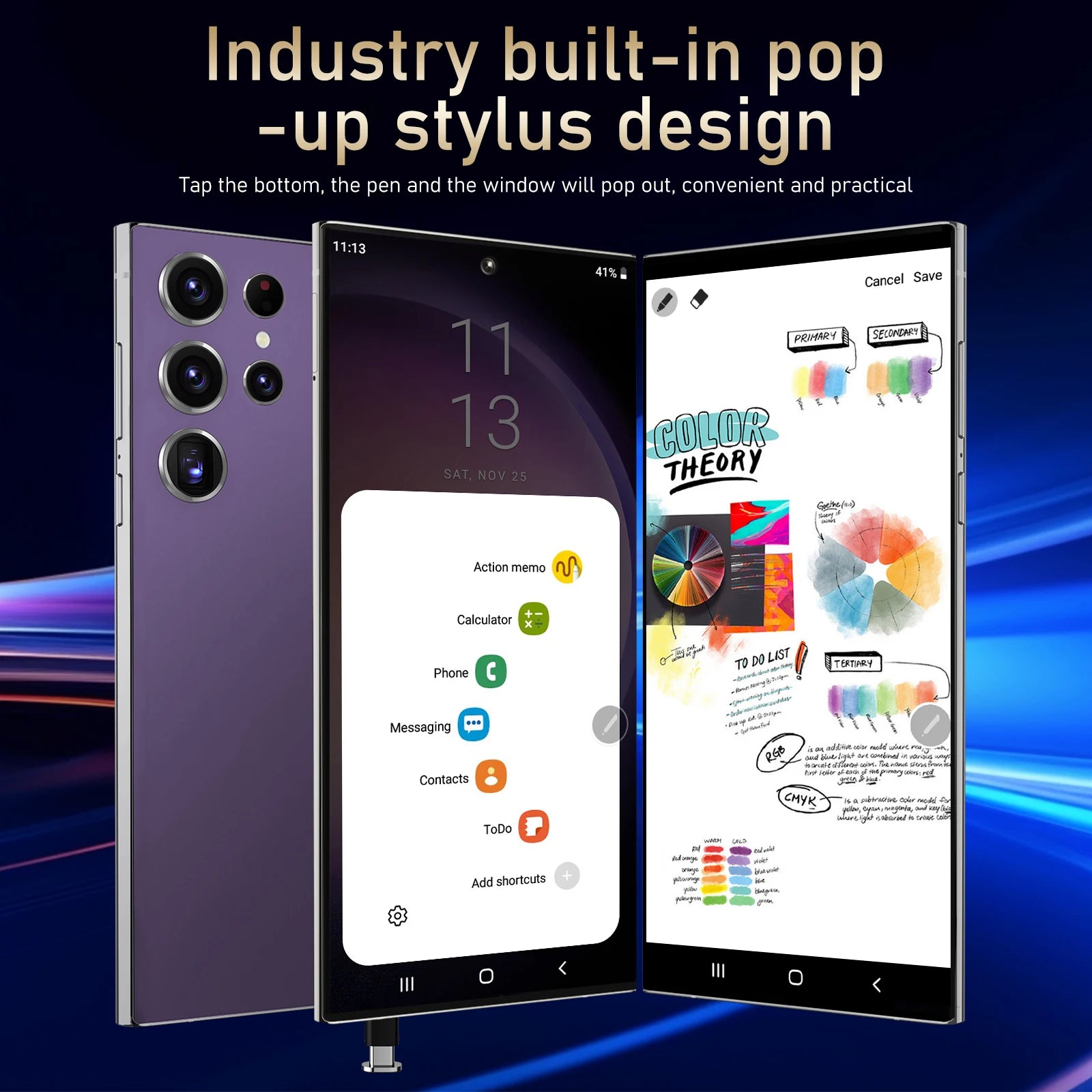 Cellphone S24 ultra 5g Smartphone Original Android Telephone S24 ultra Smartphones for 16GB+1TB 5G Mobile Phones Dual SIM