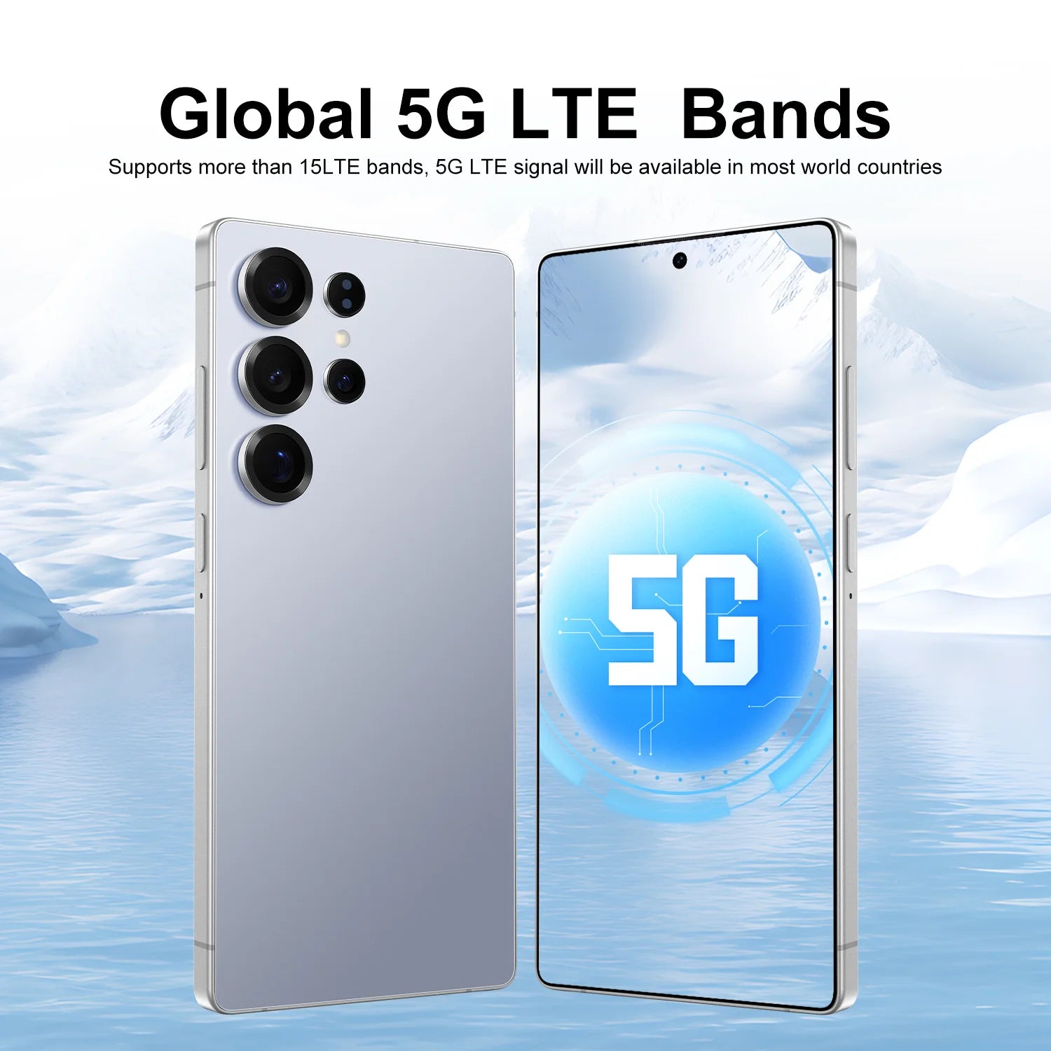 2025 New Ultra S25 Phone Personalized Logo 7.3Inch 16GB+1TB 4G 5G Smartphones Stylus Face ID AI French Spanish Deca Core