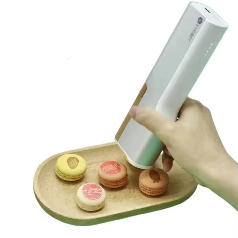 PrintPen Food Printer Inkjet Handheld Printer for Cake and Macarons 3d Printer for Edible Food Coffee Latte Art Machine
