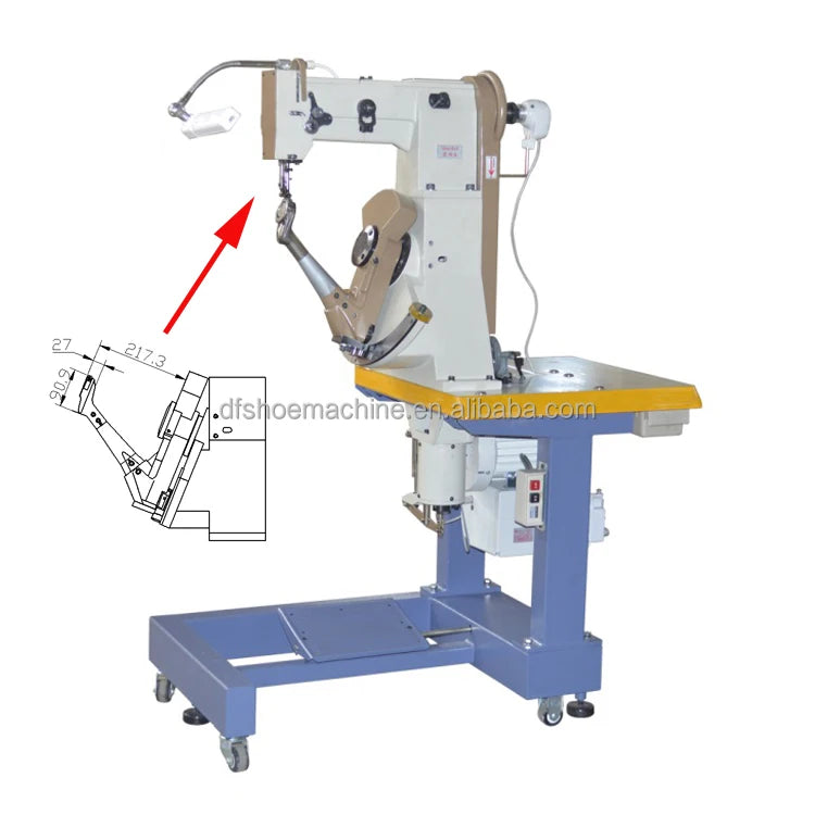 Shoes Making Machine Industrial Leather Shoe Upper Sole Side Wall Edge Seam Sewing Machine