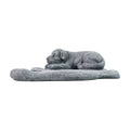 Customizable Resin Ornament of Sleeping Dog with Candle Holder - Ideal for Pet Owners to Memorialize Lost or Deceased Puppies
