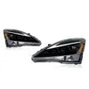 HCMOTIONZ LED Headlights Assembly for 2006-2013 Lexus IS DRL Start Animation 6000k Color Fitting Models IS250 IS350 ISF IS 220d