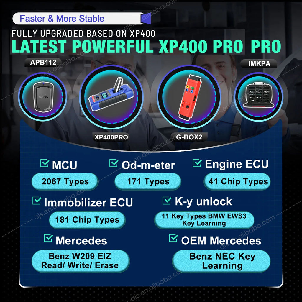 Autel MaxiIM IM 608 PRO II 2 Car Key Programming IM608S IM608 PRO2 IKey Programmer XP400PRO Vehicle OBD2 Scanner Diagnostic Tool