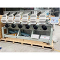 High Quality Rotating Hook Commercial Industrial Computerized 6head 15 Needles Flat Cap Hat 1506 Embroidery Machine 6 Heads