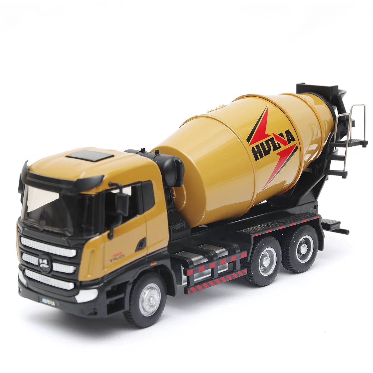 Dropshipping 1/50 Scale Open-Window Huina Static Zinc Alloy Die-cast Construction Model for Over-8-year-old