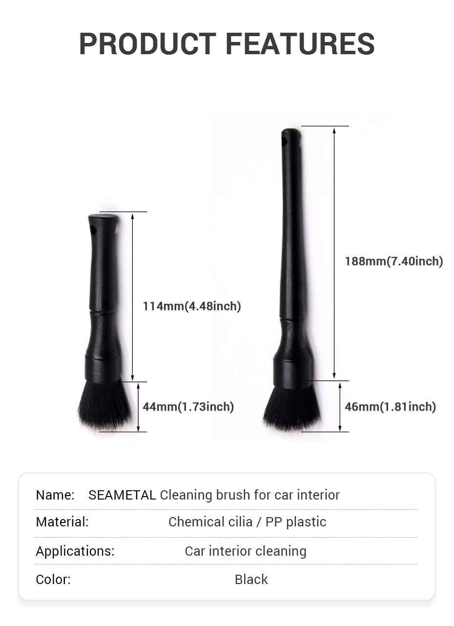 Car Wash Car Detailing Brush Car Dashboard Cleaning Tools Air Outlet Cleaning Brushes for Auto Interior Cleaning Accessories